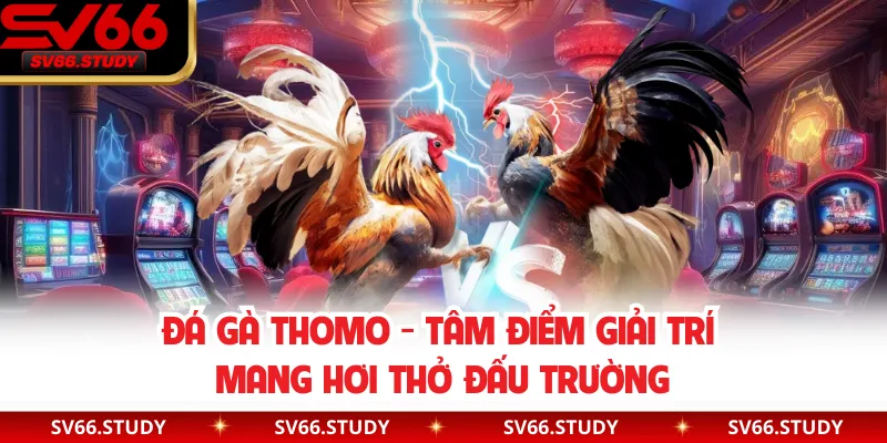 Đá Gà Thomo – Tâm Điểm Giải Trí Mang Hơi Thở Đấu Trường